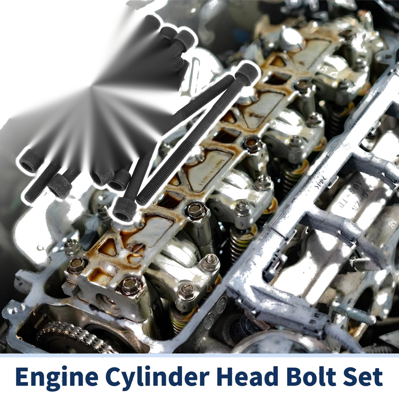 Toyota Corolla 1.8L L4 Cylinder Head Bolt Set (2009-2020)