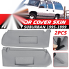 Chevy Tahoe Suburban Yukon Sun Visor Replacement Cover Leather (1995–1999)