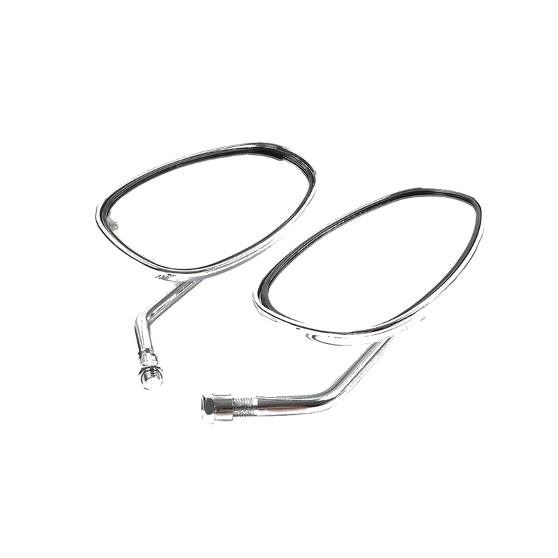 Honda Shadow Spirit 750 1100 VTX1300 VTX1800 Oval Rearview Mirror (2001-2010)