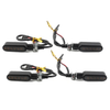 Cafe Racer Bobber 4x LED Mini Amber Turn Signal Lights