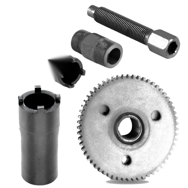 GY6 Scooter 125 / 150cc 152QMI / 157QMJ Flywheel Puller Starter Clutch Kit