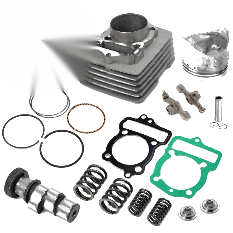 Honda XR100 / XR100R / CRF100 / CRF100F 120cc Big Bore 58mm Top End Rebuild Kit