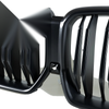 BMW X6 G06 Matte Black Double Rib Grille (2020 - )