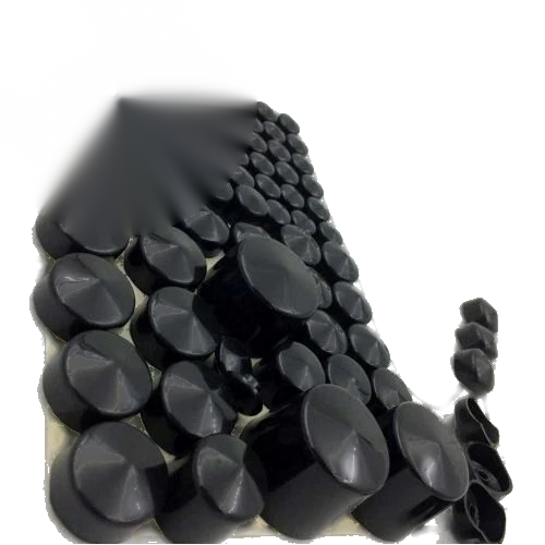 Harley Softail Twin Cam 2000-2006 Black Bolt Caps