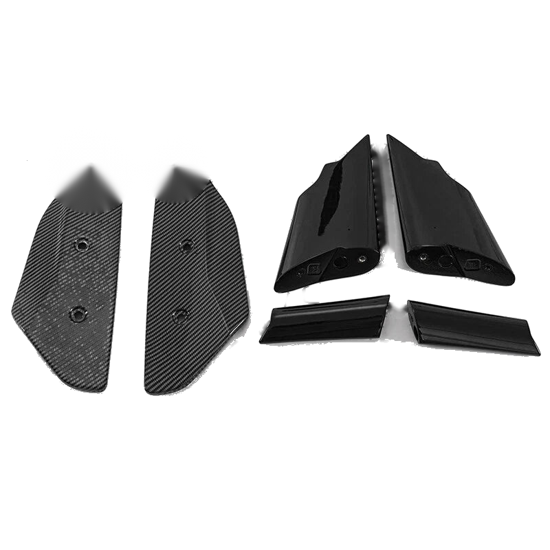 Corvette C8 Carbon Fiber Look Rear Trunk Lid High Wing Spoiler (2020-2024)