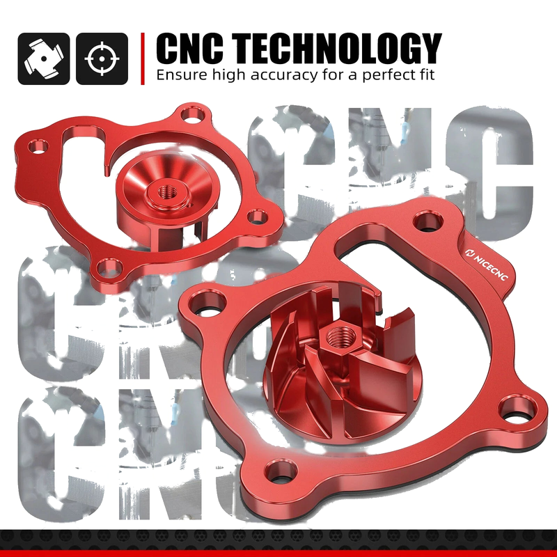 Honda CRF 250 R RX Oversized Water Pump Cooling Spacer Kit (2018-2025)