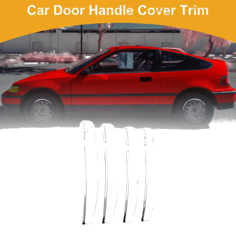 Chevrolet Cruze Camaro Aveo Silver Tone Door Handle Cover Trim