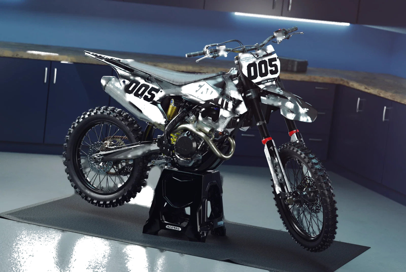 KTM EXC Rebel Style Decals Sticker Kit (2012-2013)