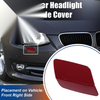 BMW E92 Gloss Red Right Side Front Bumper Washer Nozzle Cover (2011 - 2013)