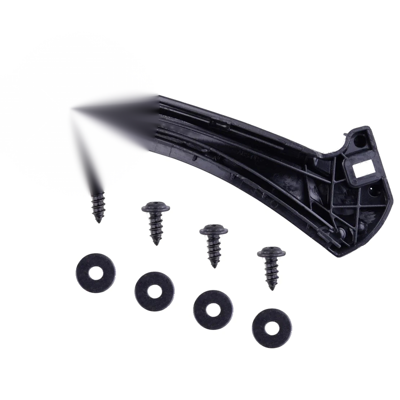 BMW E90 328i Black Rear Left Inner Door Handle & Pull Cover (2007-2013)