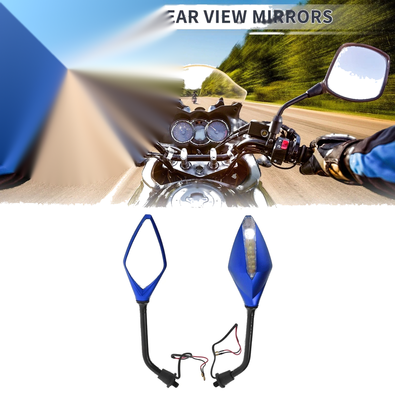M10 M10 / 1 Set / Motorcycle Rear View Mirrors
