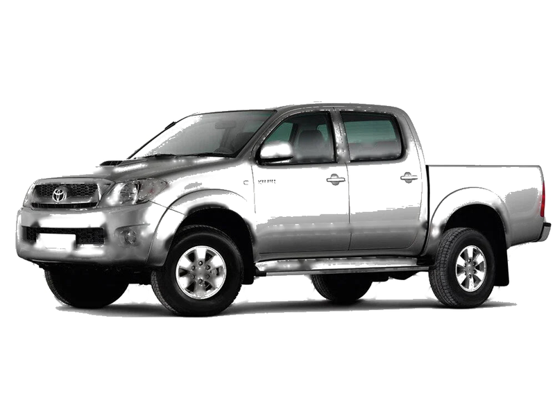 Toyota Hilux MK6 MK7 2 x Clip Lock Fuel Caps (2005-2014)
