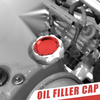 Acura Integra TSX & Honda CR-Z Oil Filler Cap Plug Cover Red