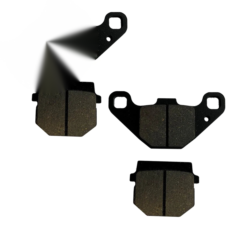 Yamaha Grizzly 300 Front Semi-Metallic Brake Pads (2012–2013)