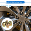 Chevrolet Aveo 4 x M12x1.5 Wheel Lug Nuts (2005-2011)