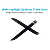 Holden VE Commodore SS SSV SV6 Black Head Light Eyelids (2006-2013)