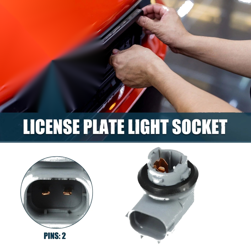 Toyota Tacoma License Plate Light Socket 2 Pins (1995–2004)