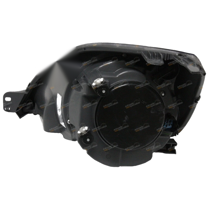 Ford Fiesta L/R Black Headlight (2005-2008)