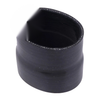Car Black 3.25" Silicone Hose Reducer Turbo Coupler (82.5-76mm)