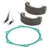 John Deere 750 770 790 3005 brake shoes 2 x kit (1960-1990)