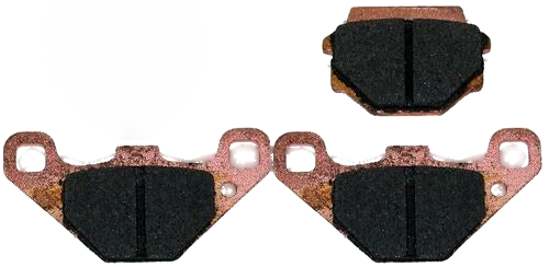 Kawasaki Tecate 250 Front & Rear Semi-Metallic Brake Pads (1985–1986)