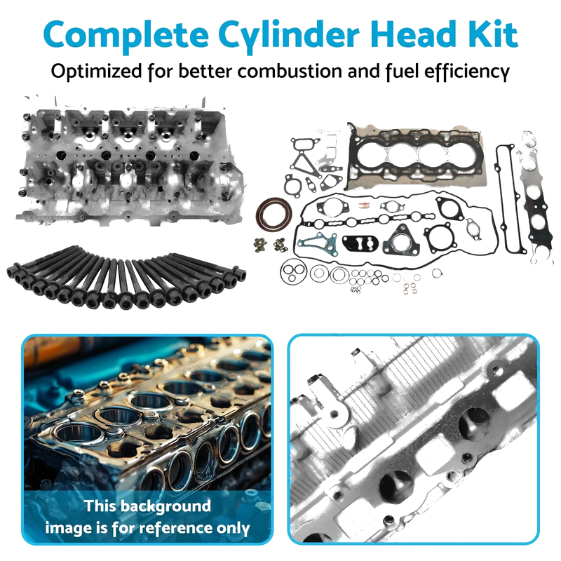 Mitsubishi Triton Cylinder Head Kit w/ Gaskets & Bolts (2015-2023)