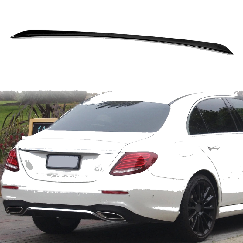Mercedes Benz W213 Gloss Black ABS Boot Spoiler (2017-2023)