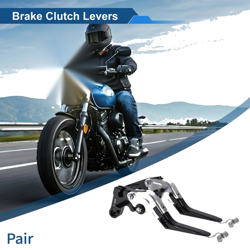 Yamaha YZF R1 1 Pair Adjustable Short/Long Brake Clutch Levers (1999–2001)