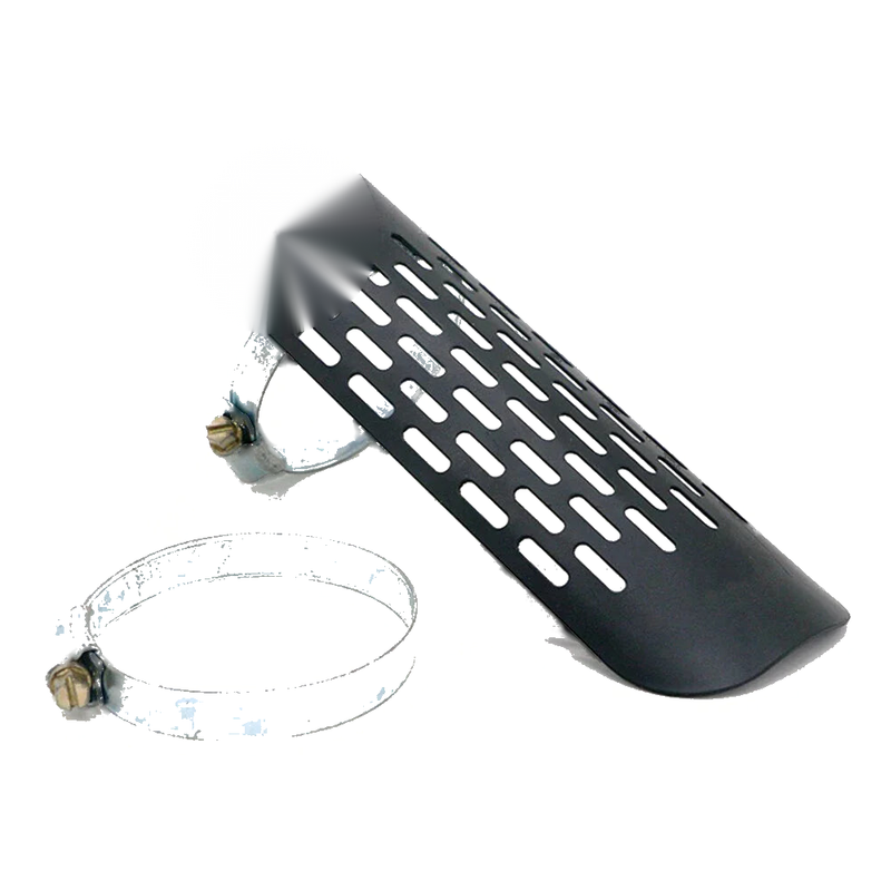 Universal Models Black Motorcycle Exhaust Muffler Pipe Heat Shield Cover