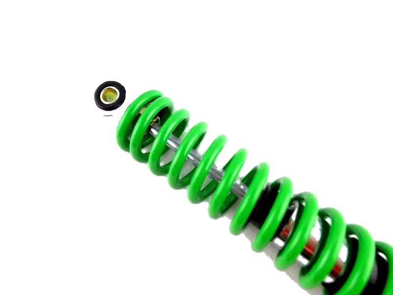 Suzuki RM250 400mm Green/Chrome Rear Shock Absorbers