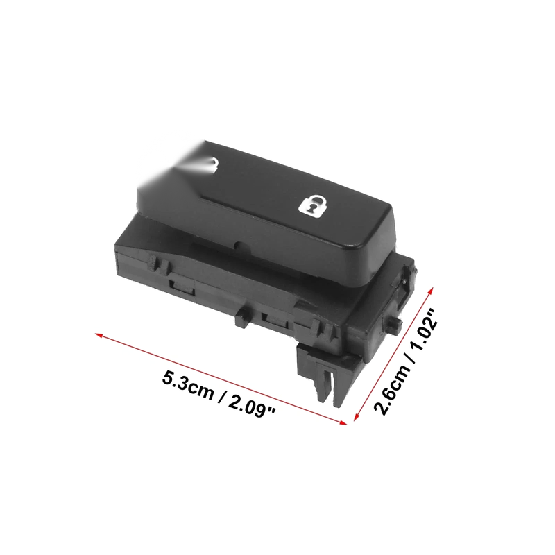 Chevrolet Silverado 2500 HD SW9550 Door Lock Mirror Switch (2007-2014)
