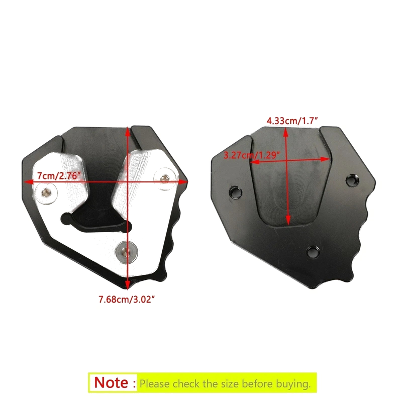 BMW S1000XR Side Stand Plate (2015-2017)