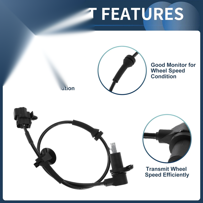 Chevrolet Aveo Rear Right ABS Wheel Speed Sensor (2004-2011)