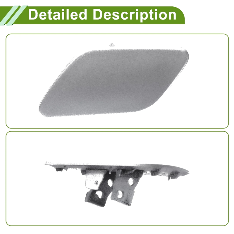 Porsche Cayenne 92A (2011-2018) - Silver Tone Washer Nozzle Cover