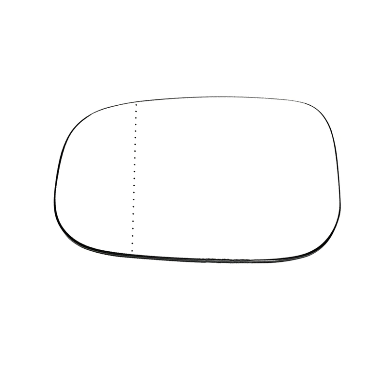 Volvo S40, V50 T5 Left Side Mirror Glass (2004-2012)