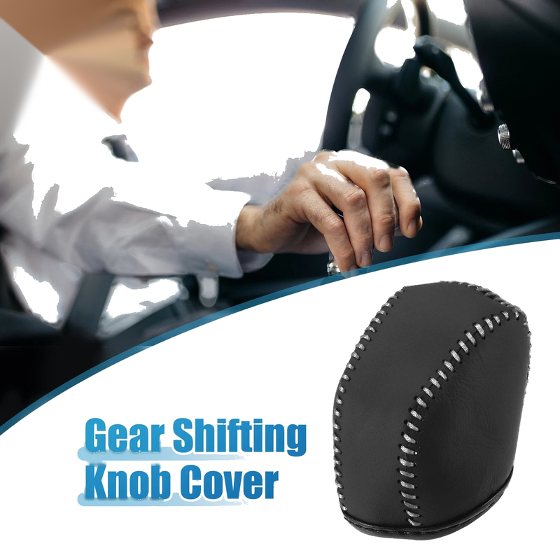 Lexus NX 250 Black Gray Stitches Gear Shift Lever Cover