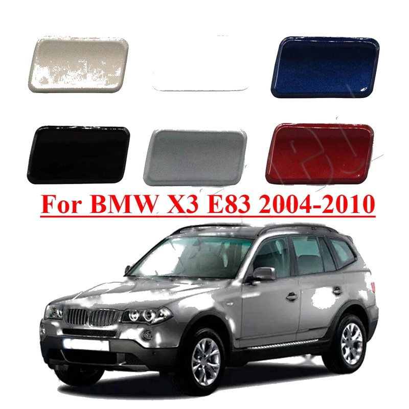 BMW X3 Front Headlight Washer Nozzle Cover Cap (2004-2010)