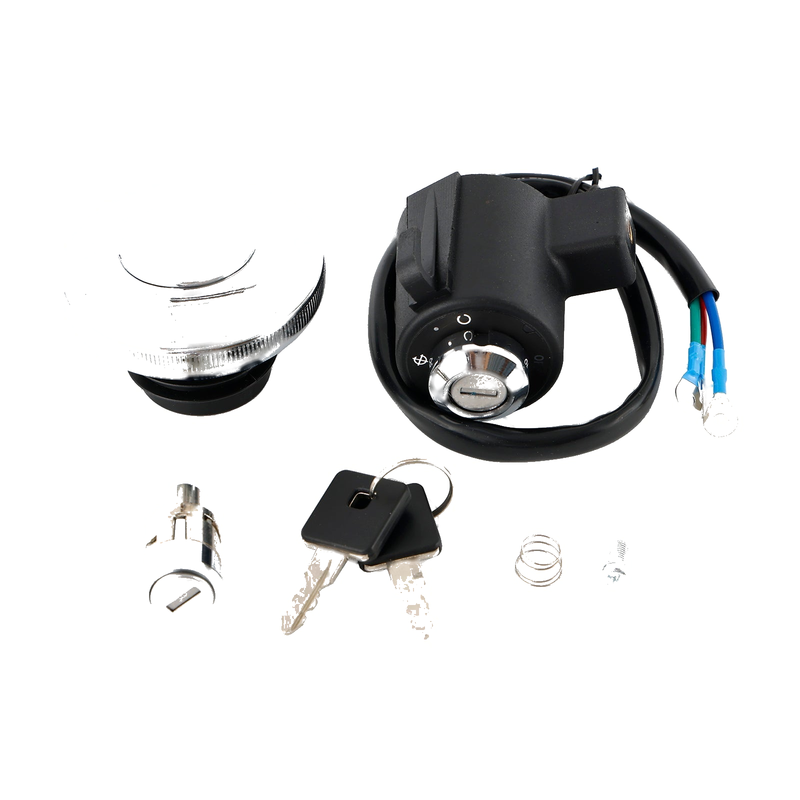 XL 883L/N/R 1200C/CP/N/X XR1200X 1991-2011 Fuel Filler Cap Ignition Switch