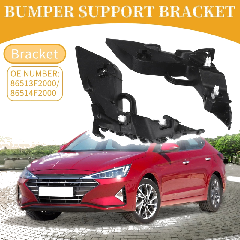 Hyundai Elantra (2017-2018) 1 Pair Front Bumper Support Bracket