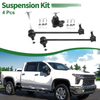 Chevrolet Equinox 4 Pcs Front Sway Bar Link Ball Joint Suspension Kit
