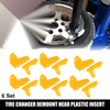6 x Set Motorcycle Tire Changer Demount Head Plastic Insert 1.81x0.98x0.98