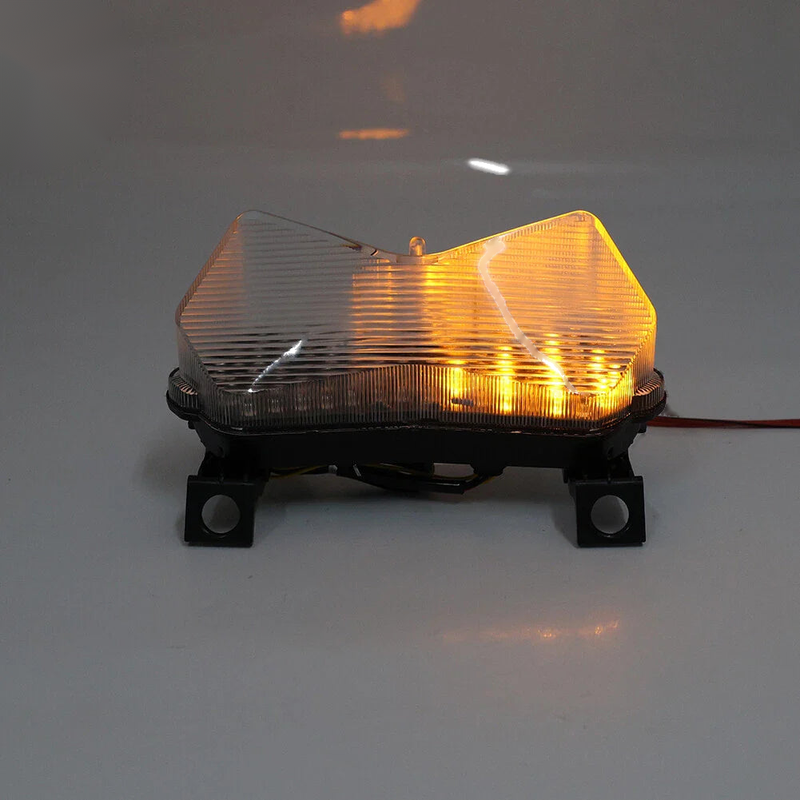 Kawasaki Z750 ZX6R White LED Tail Light Turn Signal (2003-2006)