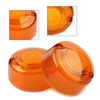 Harley Dyna FXD FXR Sportster XLH 883 1200 Amber Turn Signal Lens Cover (1991-2023)