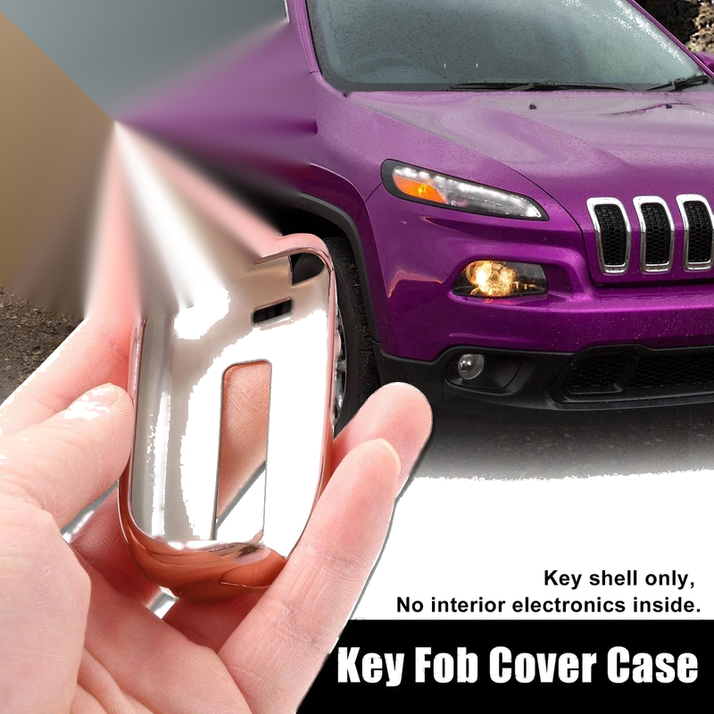 Jeep Grand Cherokee (2014-2021) - Pink Protector TPU Key Fob Cover Case