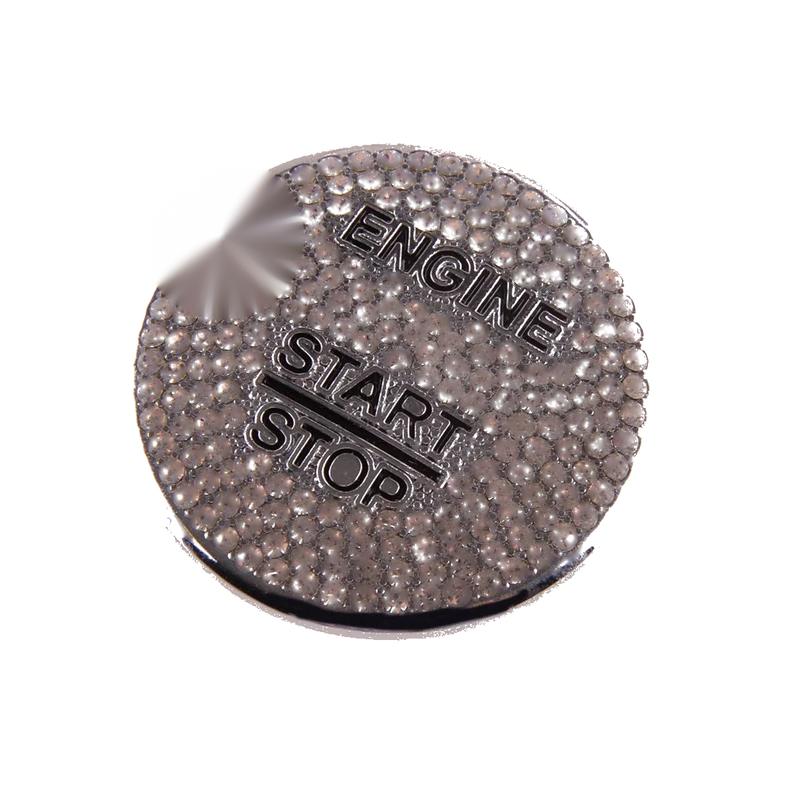 Mercedes Benz A B C GLE ML GLC Class Engine Ignition Button Cover (2012-2023)