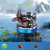 Diffuser Rotating Purifier Styled Like Fighter Ornament