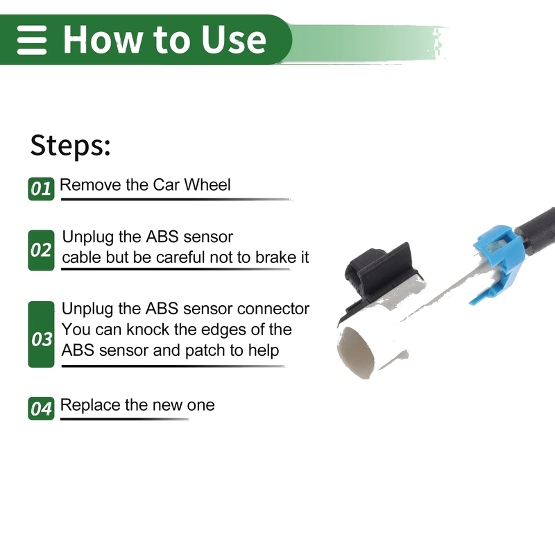 Chevrolet Captiva Sport ABS Wheel Speed Sensor (2012-2015)