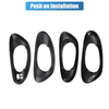 Chevy Trailblazer Interior Left Right Side Handle Covers (2002-2009)