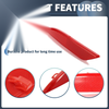Ford Fiesta Sedan Red Rear Left Bumper Reflector (2009-2012)