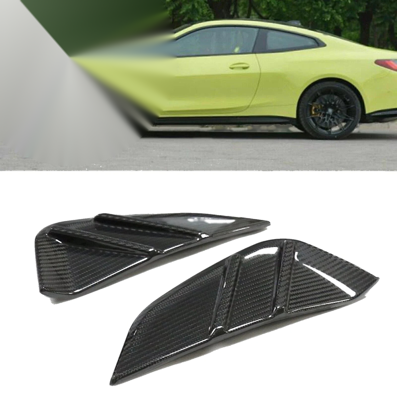 BMW 4 Series G82 G83 Carbon Fiber Side Fender Air Vent Trim (2021-2022)